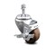 Service Caster 3 Inch High Temp Glass Filled Nylon 10mm Threaded Stem Caster with Brake SCC-TS20S314-GFNSHT-TLB-M1015 - alternate 1